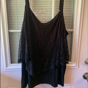 Torrid Lace Overlay Cami
